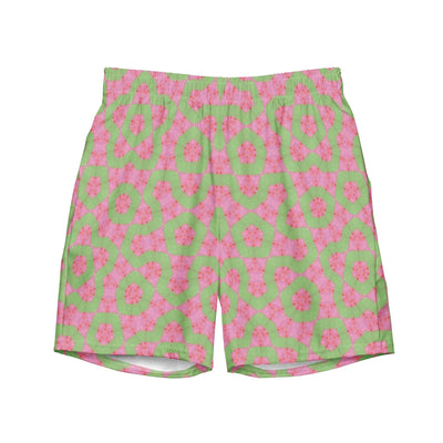 Flamingo Breeze Stylish Recycled Swim Trunks at Design Dose