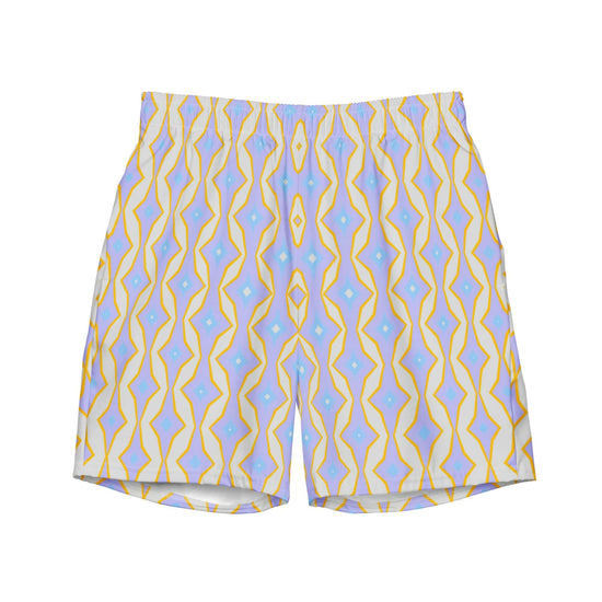 Pastel Paradise Recycled Swim Trunks at Design Dose