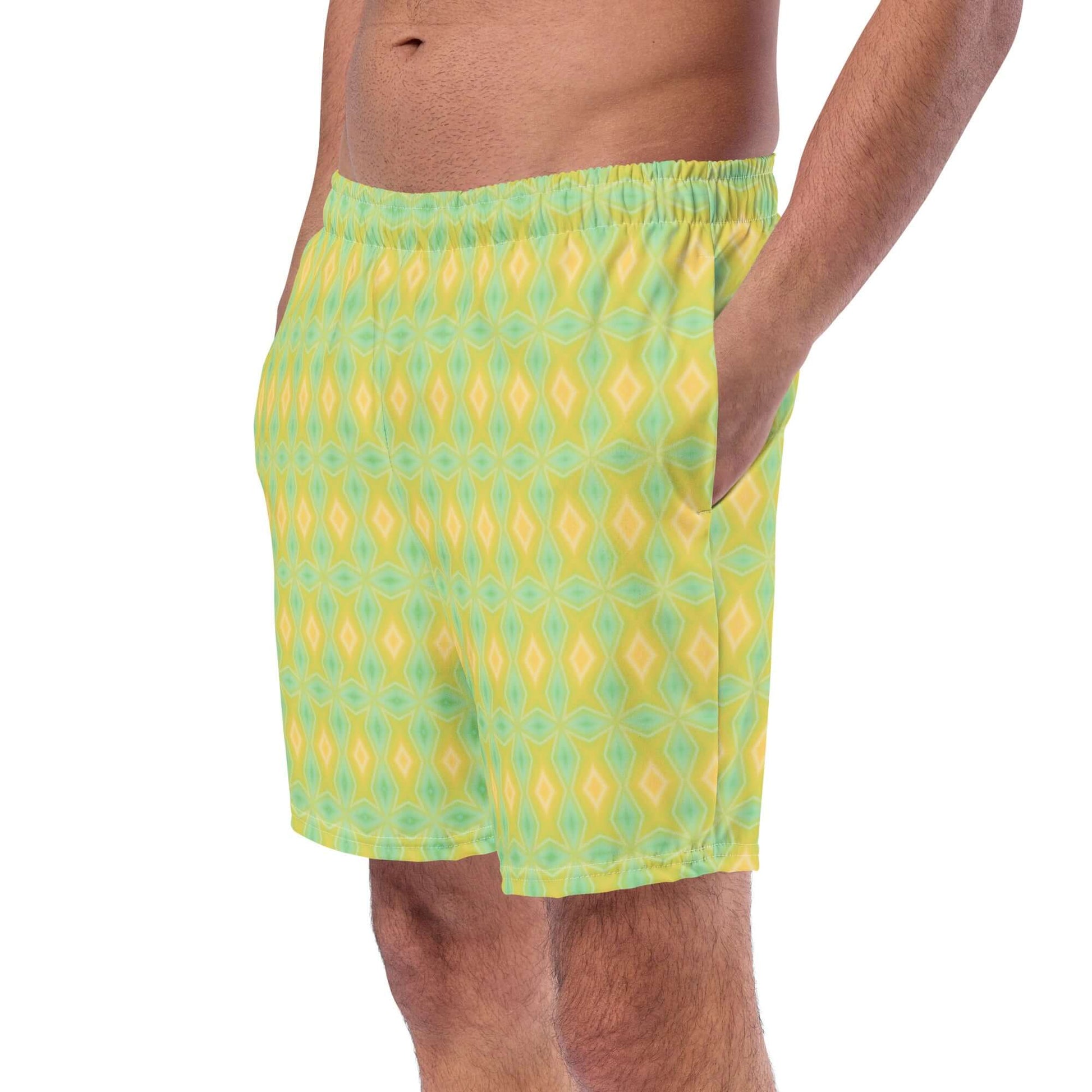 Dive into Style with Lemon Fizz Swim Trunks at Design Dose