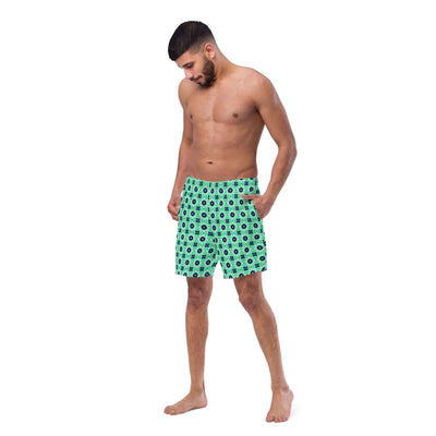 Minted Echoes Stylish Recycled Swim Trunks at Design Dose