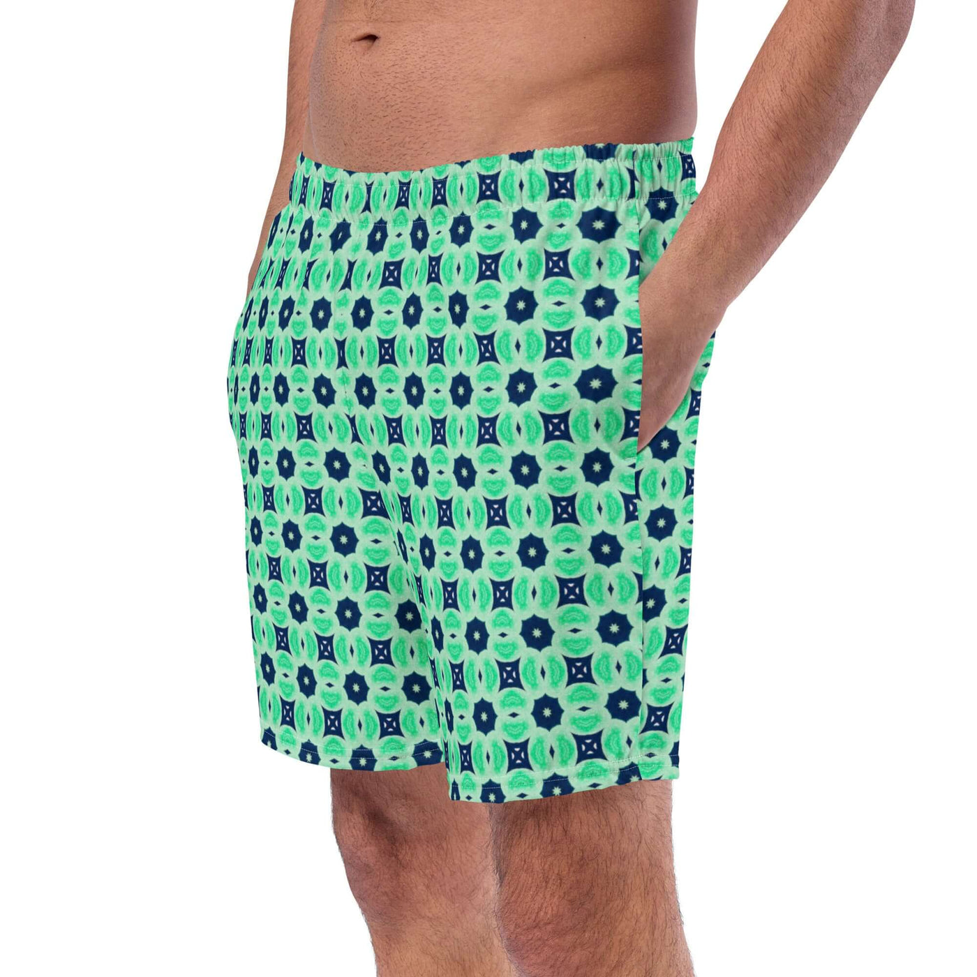 Minted Echoes Stylish Recycled Swim Trunks at Design Dose