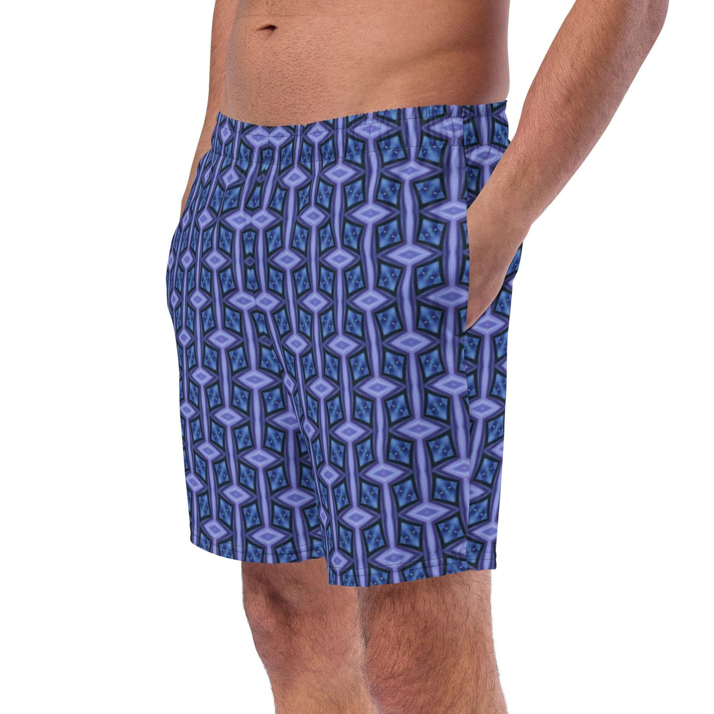 Serene Symmetry Recycled Swim Trunks | Stylish and Comfy at Design Dose