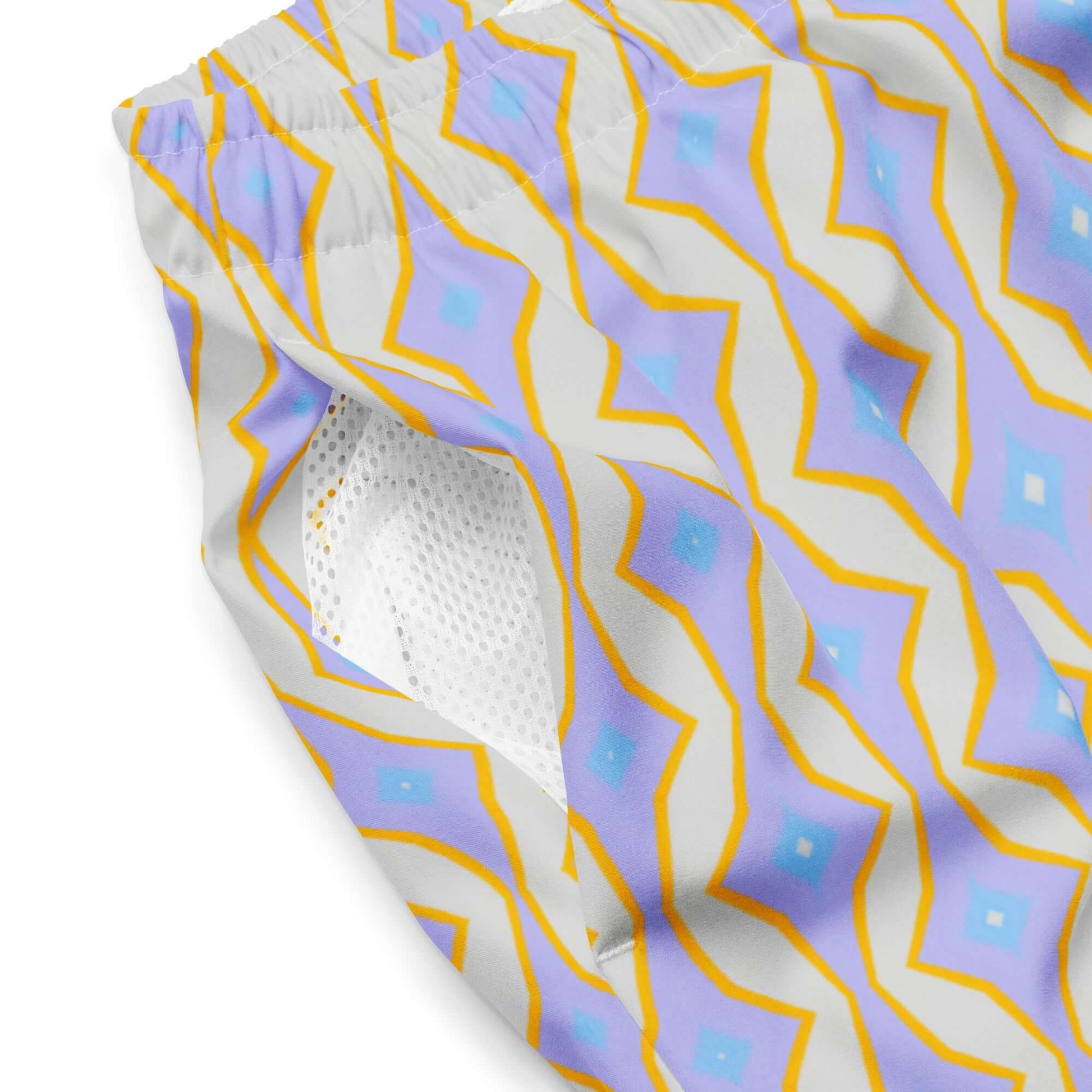 Pastel Paradise Recycled Swim Trunks at Design Dose