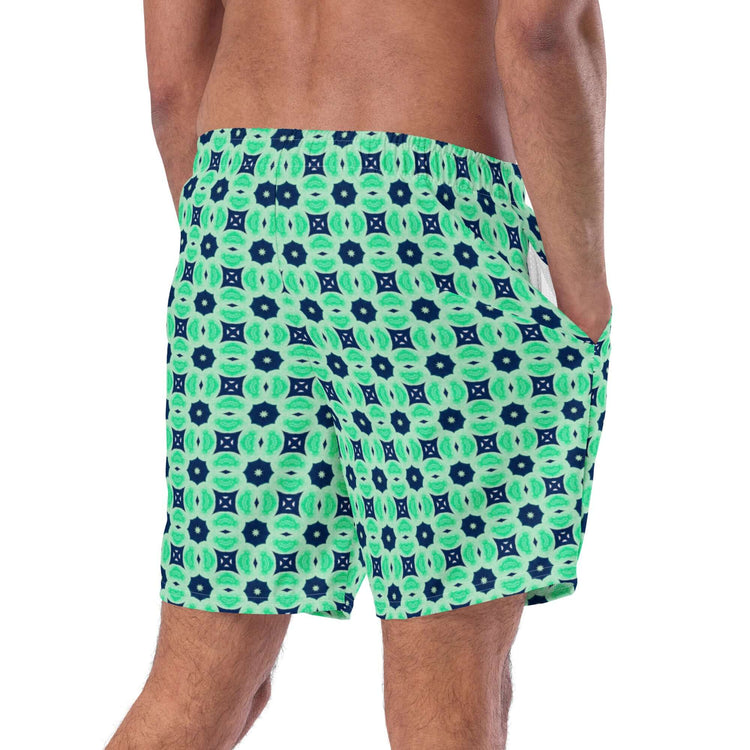 Minted Echoes Stylish Recycled Swim Trunks at Design Dose