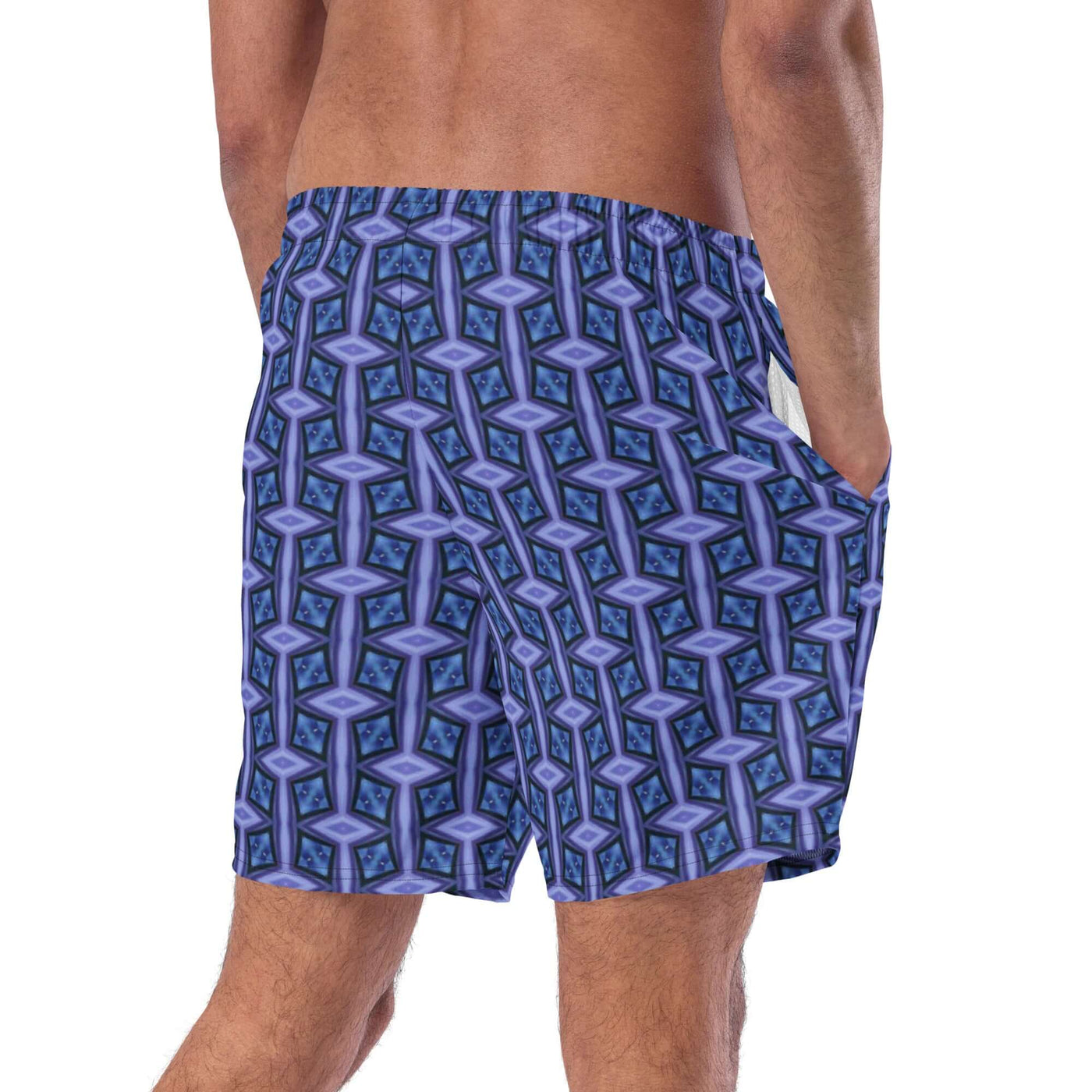 Serene Symmetry Recycled Swim Trunks | Stylish and Comfy at Design Dose