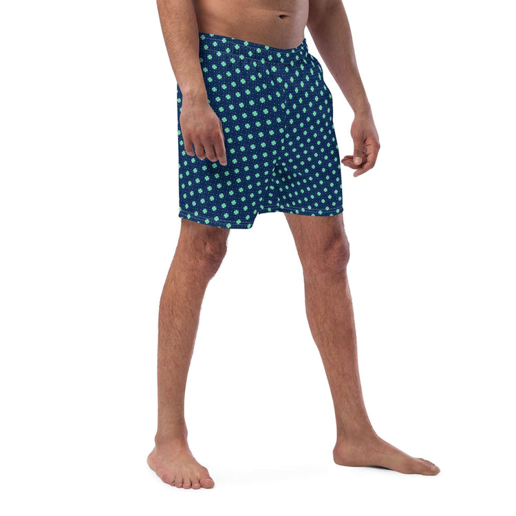 Clover Fields Recycled Swim Trunks | Stylish & Quick-Drying at Design Dose