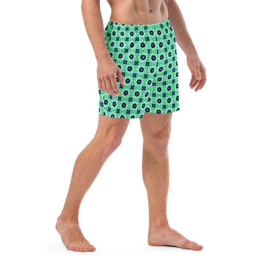 Minted Echoes Stylish Recycled Swim Trunks at Design Dose