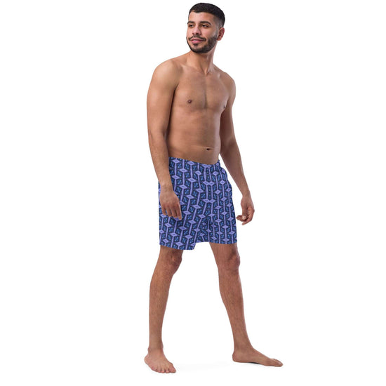 Serene Symmetry Recycled Swim Trunks | Stylish and Comfy at Design Dose