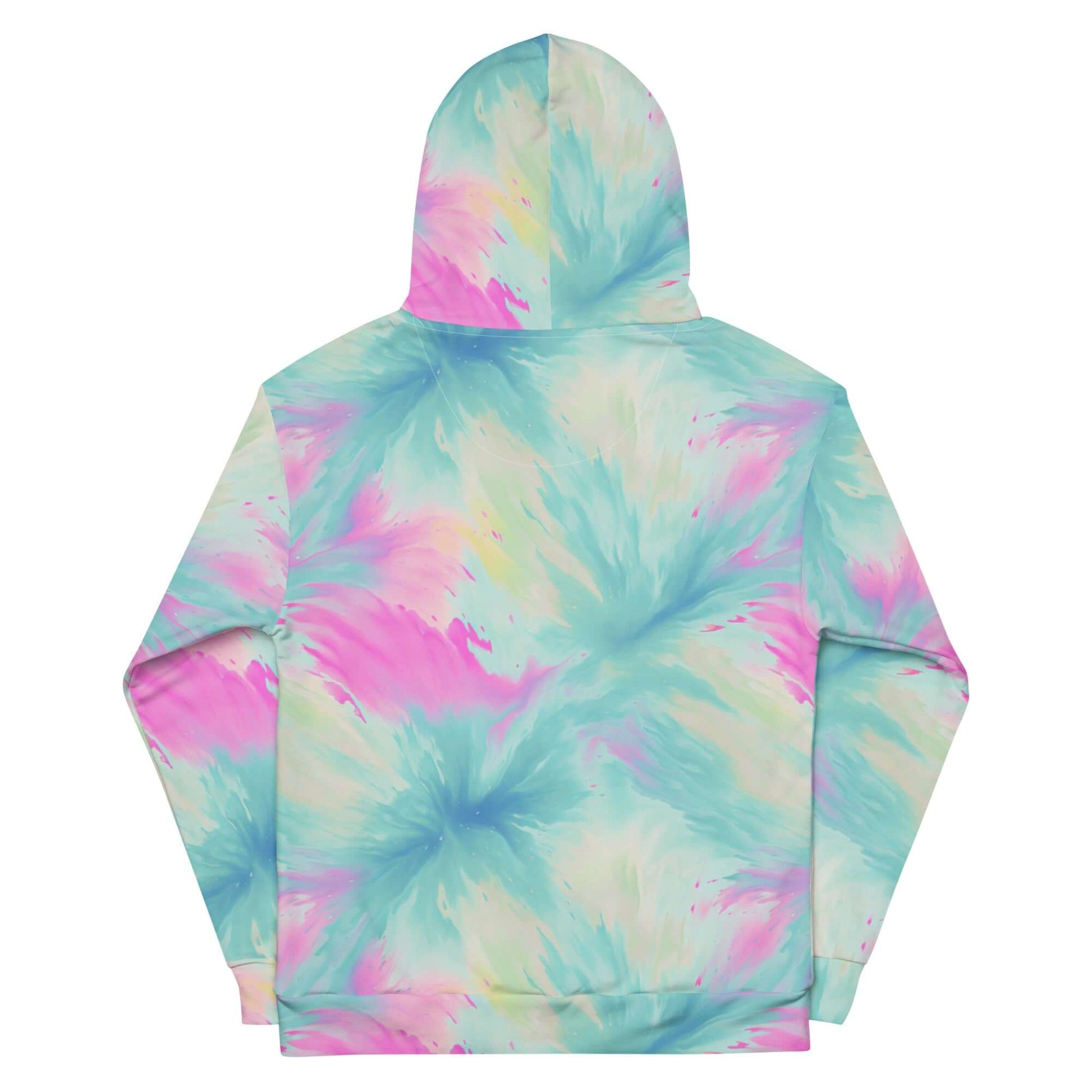 Funky Flow Unisex Hoodie - Trendy Tie Dye Design at Design Dose