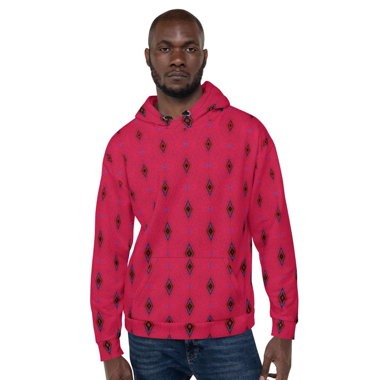 Red Spark Unisex Hoodie - Stylish & Cozy at Design Dose