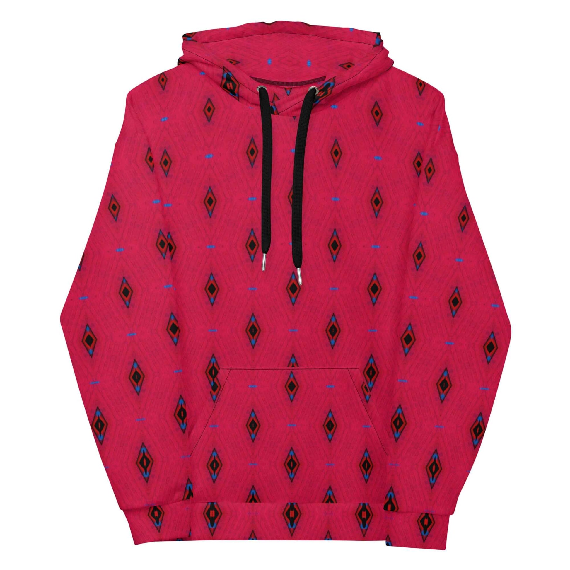 Red Spark Unisex Hoodie - Stylish & Cozy at Design Dose