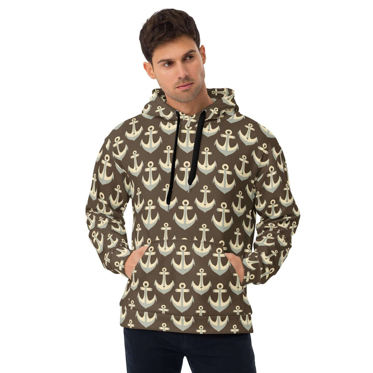 Anchor Delight Unisex Hoodie - Stylish & Cozy at Design Dose