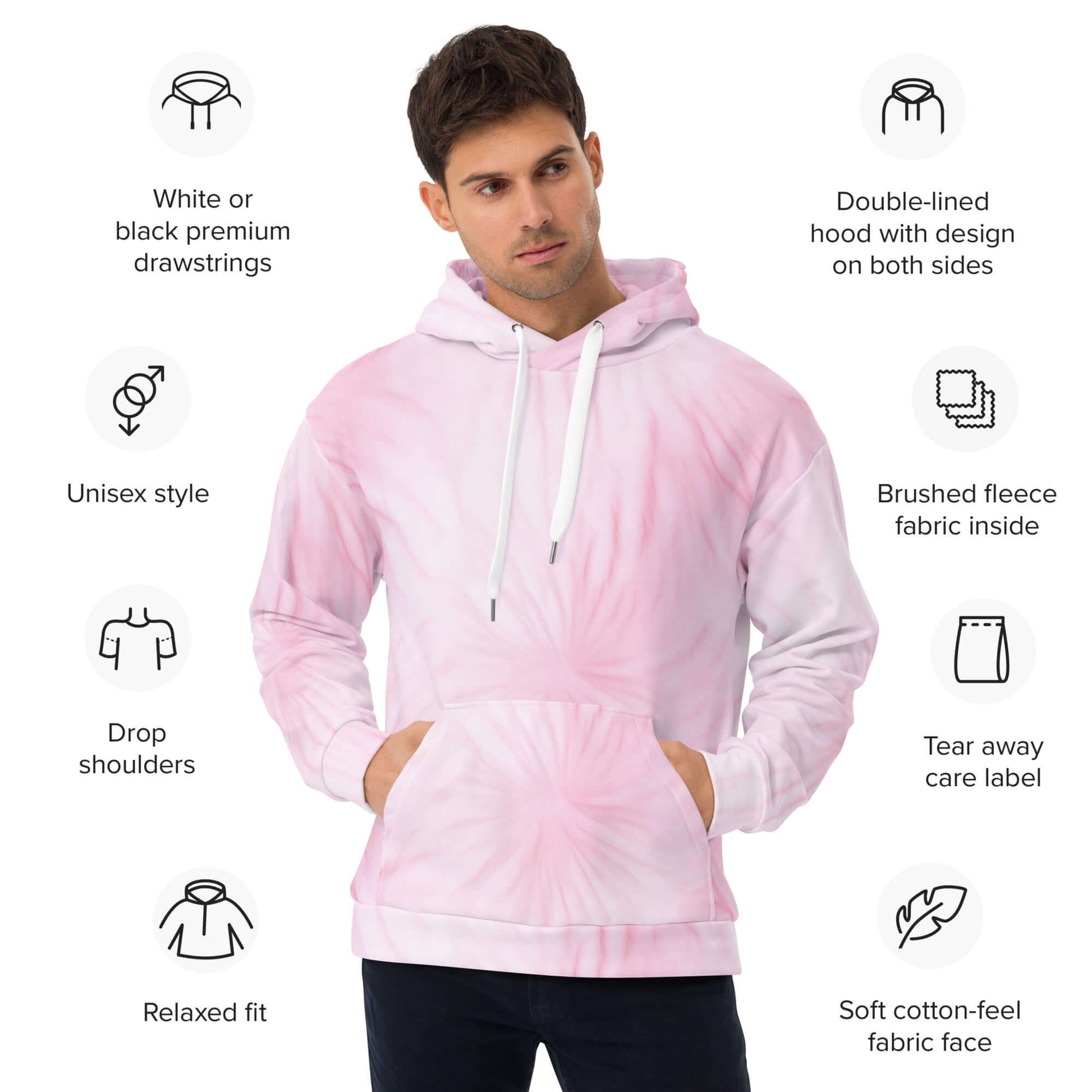 Cloud Chic Unisex Hoodie - Trendy & Comfortable at Design Dose