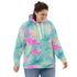 Funky Flow Unisex Hoodie - Trendy Tie Dye Design at Design Dose