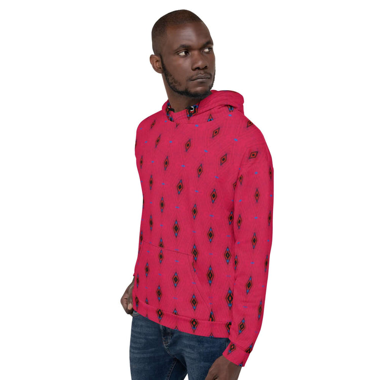 Red Spark Unisex Hoodie - Stylish & Cozy at Design Dose