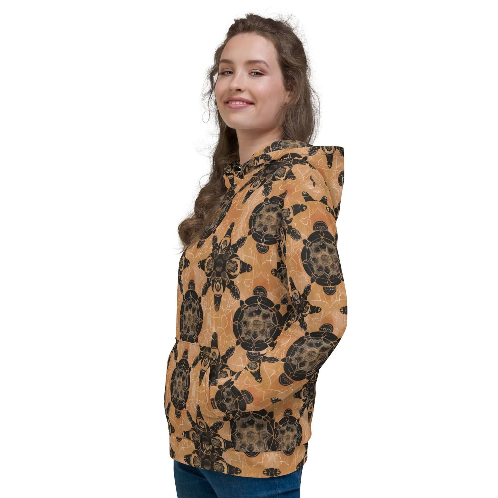 Terra Shell Unisex Hoodie - Stylish & Cozy at Design Dose