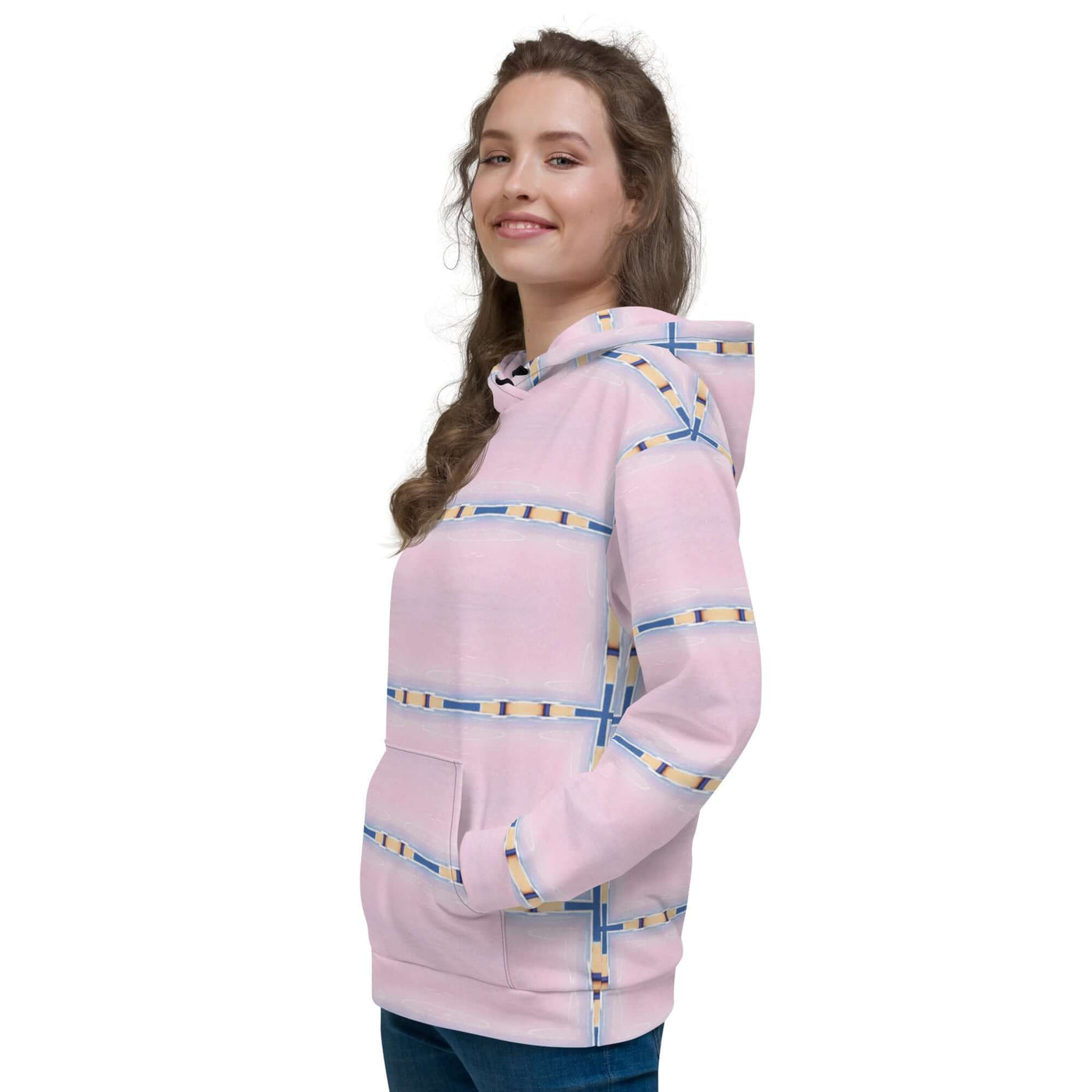 Floral Fusion Unisex Hoodie - Trendy & Cozy at Design Dose