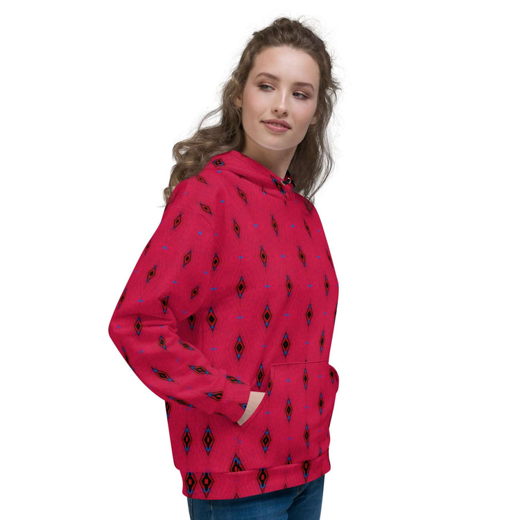 Red Spark Unisex Hoodie - Stylish & Cozy at Design Dose