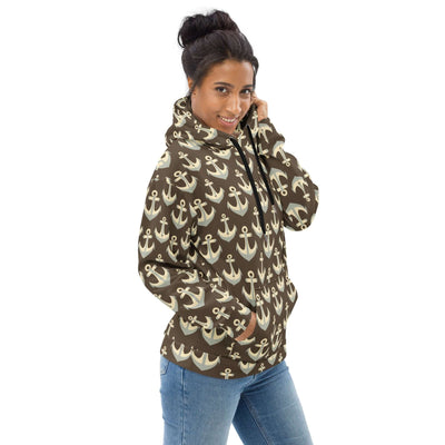 Anchor Delight Unisex Hoodie - Stylish & Cozy at Design Dose