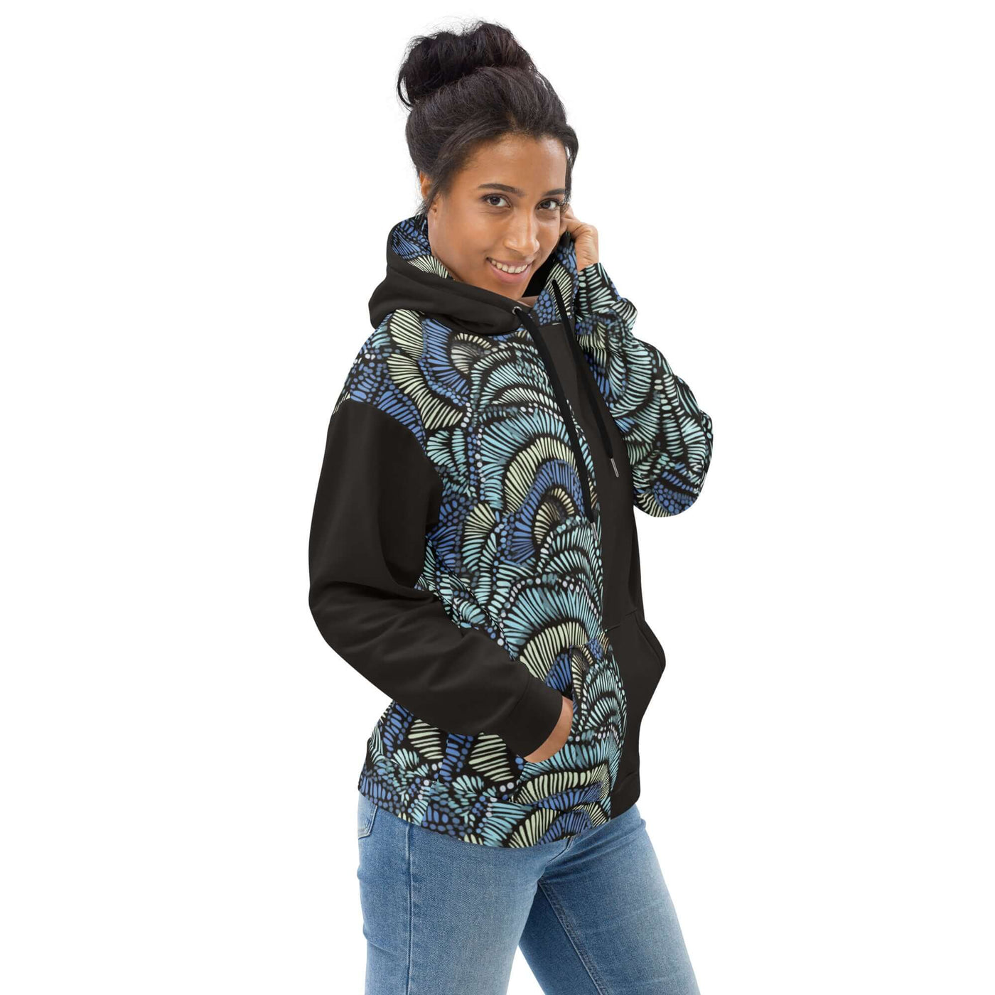 Batik Beauty Unisex Hoodie: Stylish Comfort at Design Dose