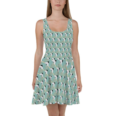 Twirl & Swirl Skater Dress - Flared & Stylish at Design Dose