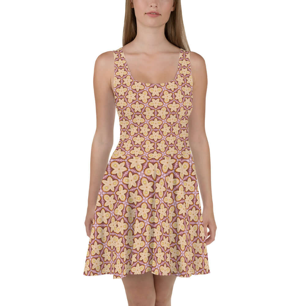 Roundabout Skater Dress - Stylish & Comfortable at Design Dose