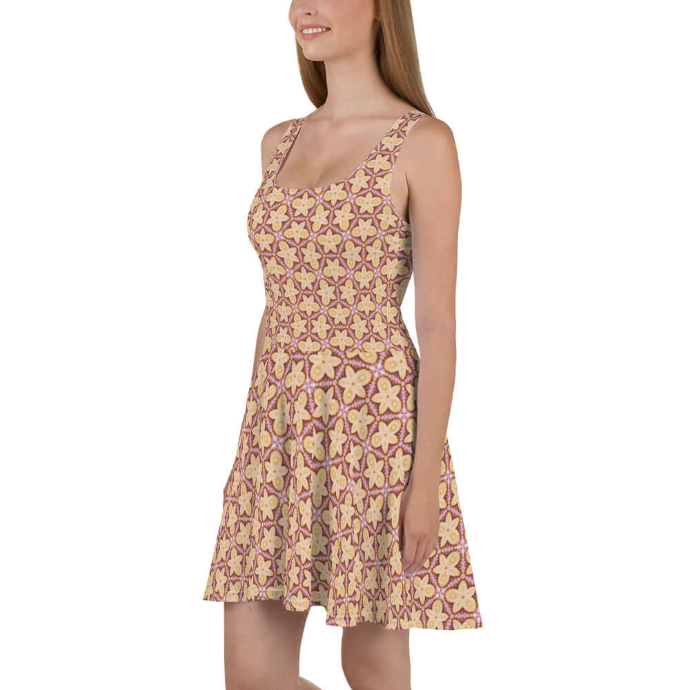 Roundabout Skater Dress - Stylish & Comfortable at Design Dose