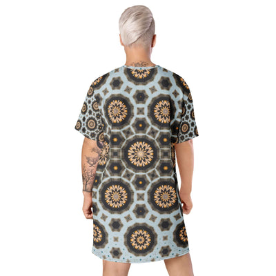 Onyx Ocean T-shirt Dress - Eye-Catching & Versatile at Design Dose