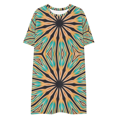 Penrose Palette T-shirt Dress - Unique & Versatile at Design Dose