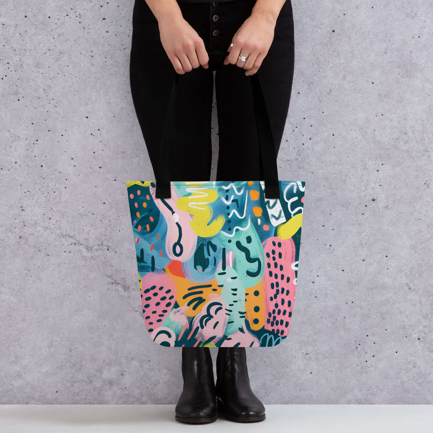 Doodle Fiesta Tote bag at Design Dose