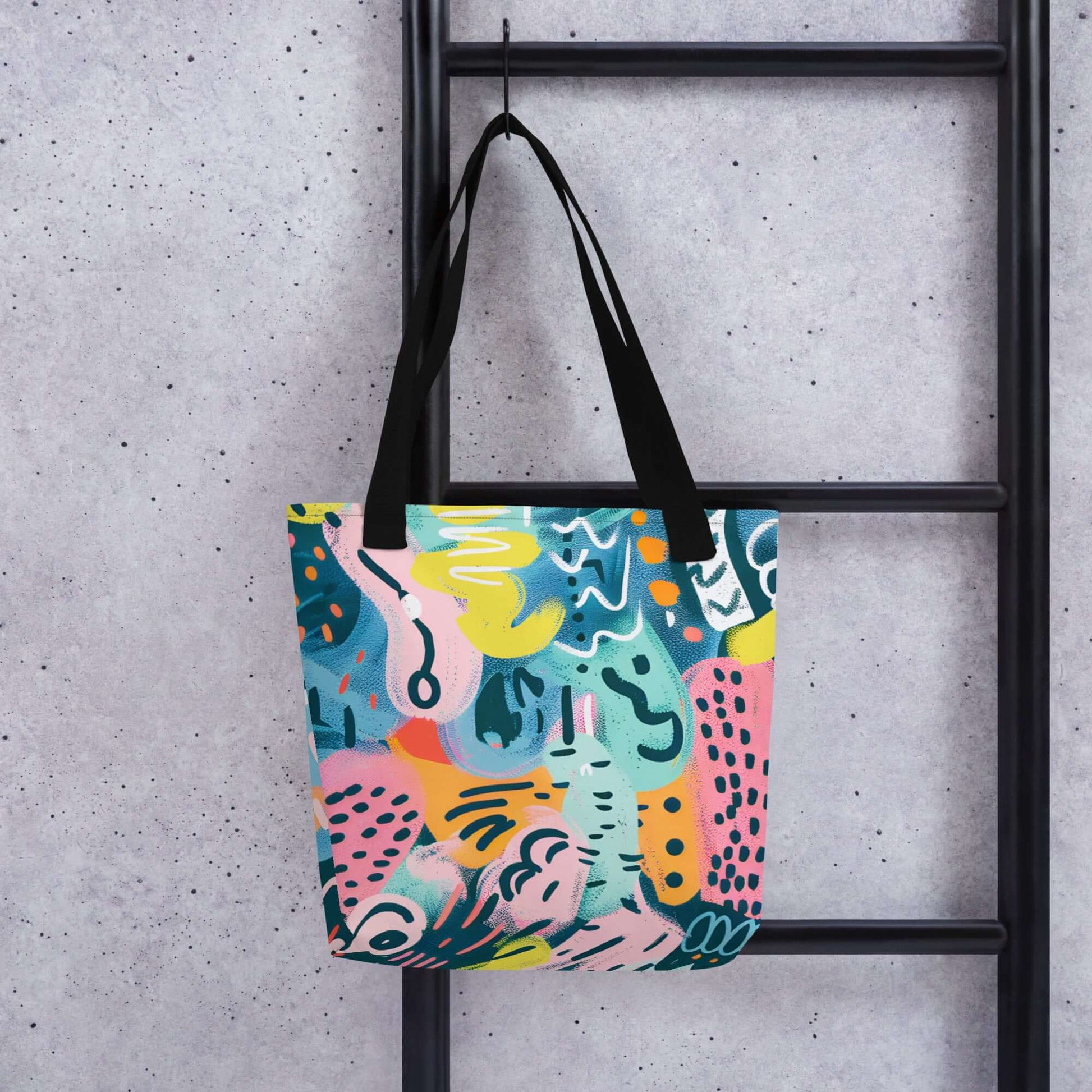 Doodle Fiesta Tote bag at Design Dose