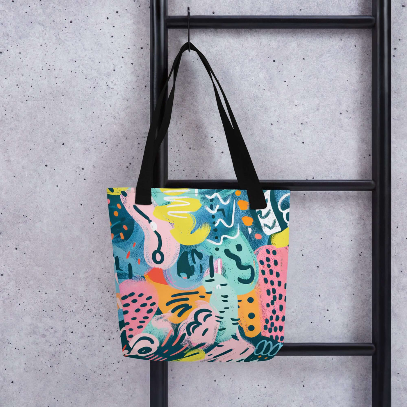 Doodle Fiesta Tote bag at Design Dose