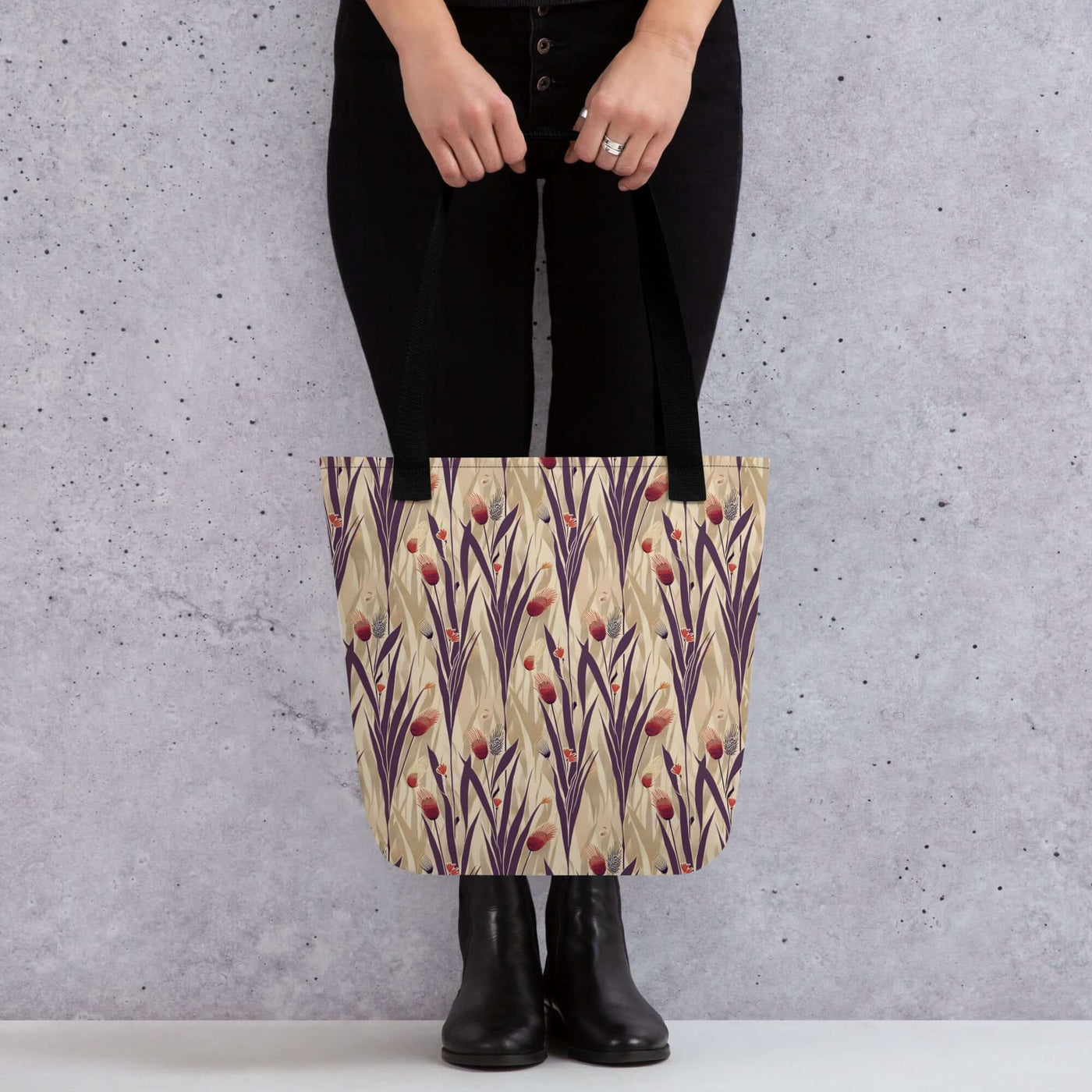 Meadow Rush Tote bag at Design Dose