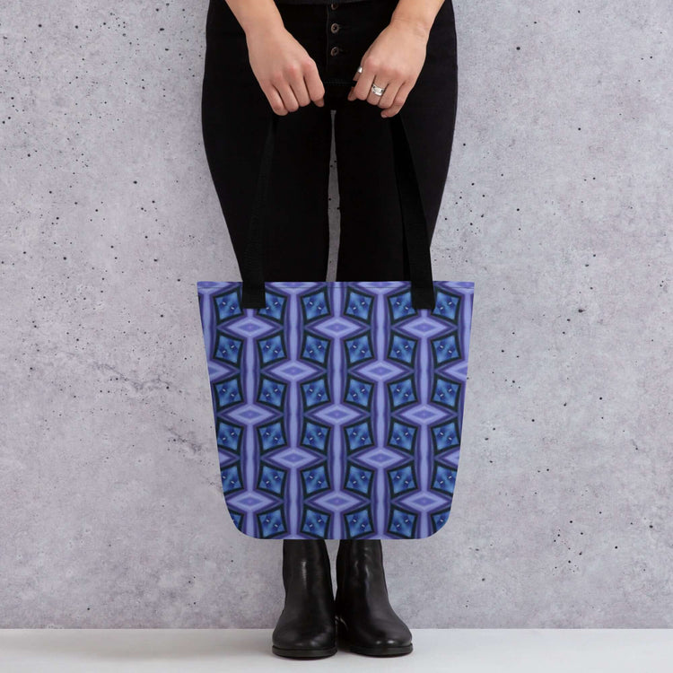 Serene Symmetry Tote Bag – Durable, Spacious & Stylish at Design Dose