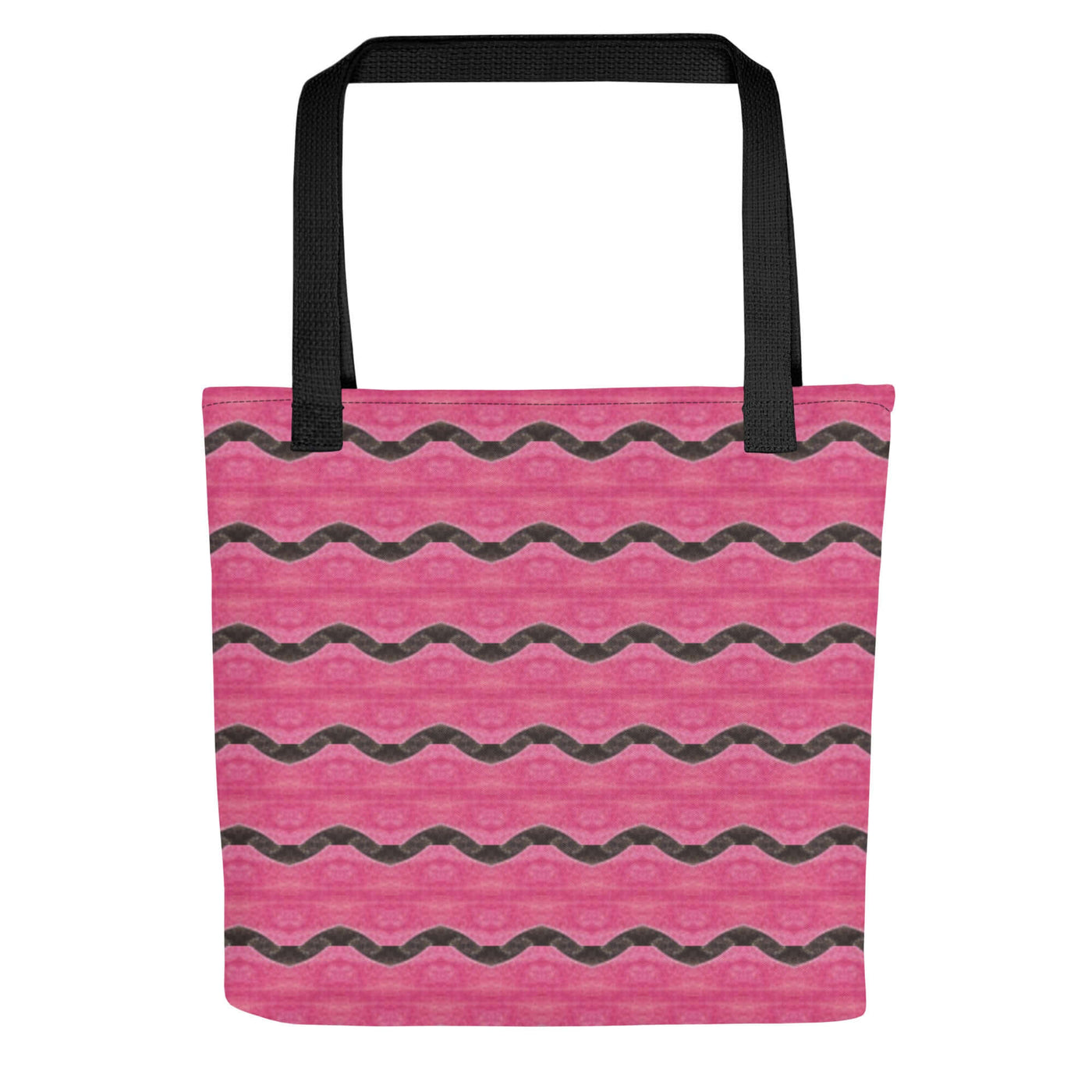 Groovy Pink Tote Bag - Unique & Stylish Carryall at Design Dose