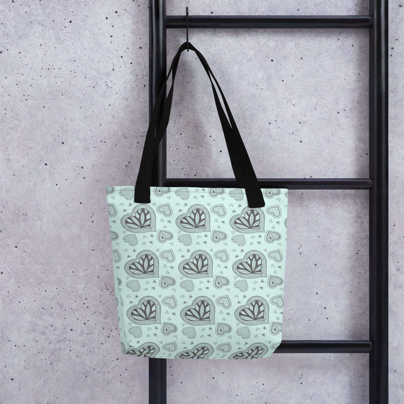 Zen Hearts Tote bag - Various Colors at Design Dose