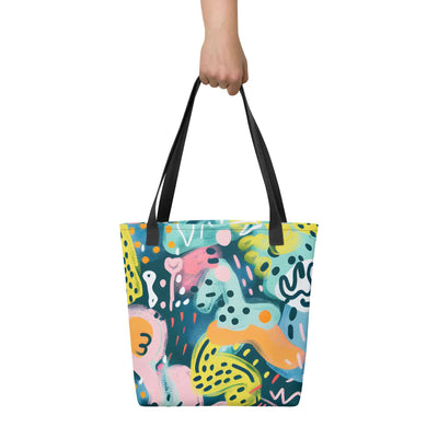 Doodle Fiesta Tote bag at Design Dose