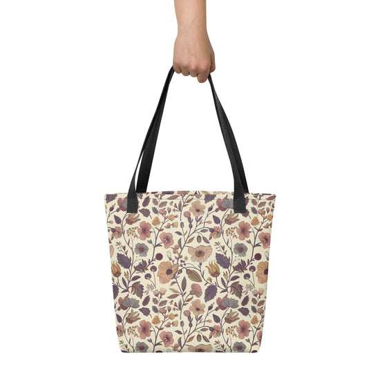 Vintage Flora Tote bag at Design Dose