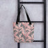 Pink Flora Tote bag at Design Dose