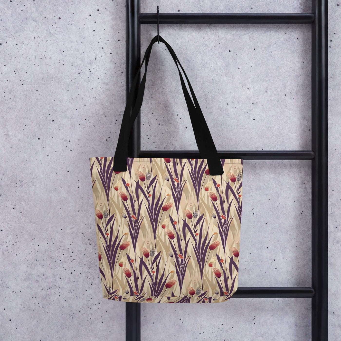 Meadow Rush Tote bag at Design Dose