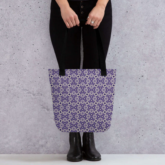 Violet Glow Tote Bag – Stylish, Durable & Practical at Design Dose