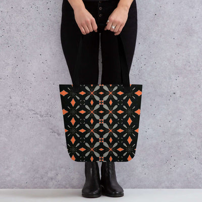 Noir Sunrise Tote Bag - Stylish, Unique, Practical at Design Dose