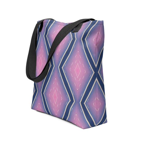 Floral Fusion Tote Bag - Trendy & Spacious at Design Dose