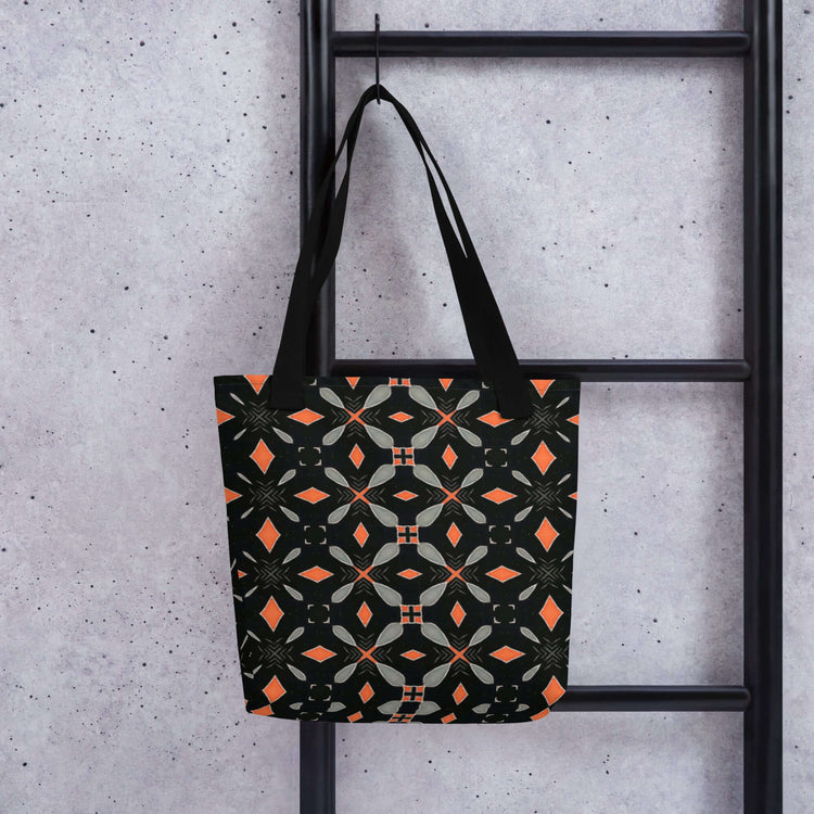 Noir Sunrise Tote Bag - Stylish, Unique, Practical at Design Dose