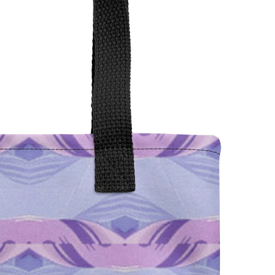 Wavy Whispers Tote Bag - Unique & Stylish Print at Design Dose