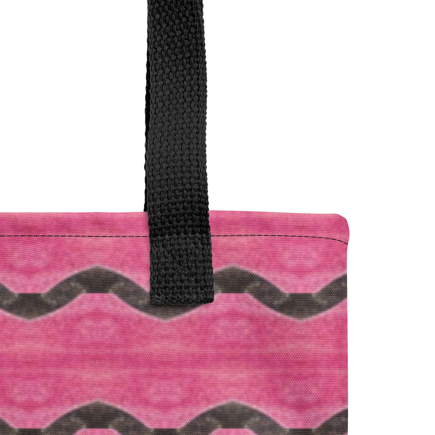 Groovy Pink Tote Bag - Unique & Stylish Carryall at Design Dose