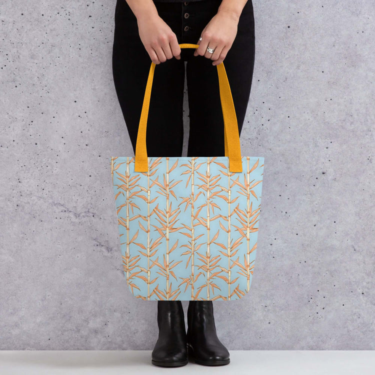 Bamboo Bliss Tote bag at Design Dose