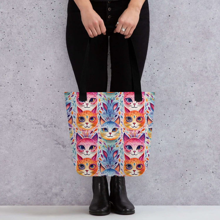 Boho Cats Tote bag at Design Dose