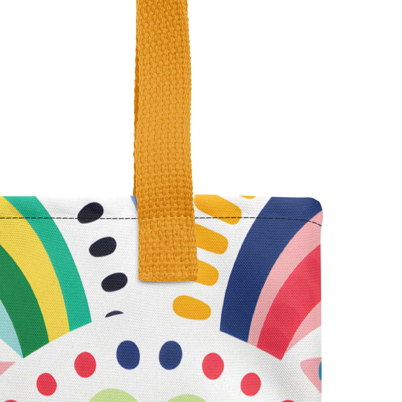 Tribal Rainbows I Tote bag at Design Dose