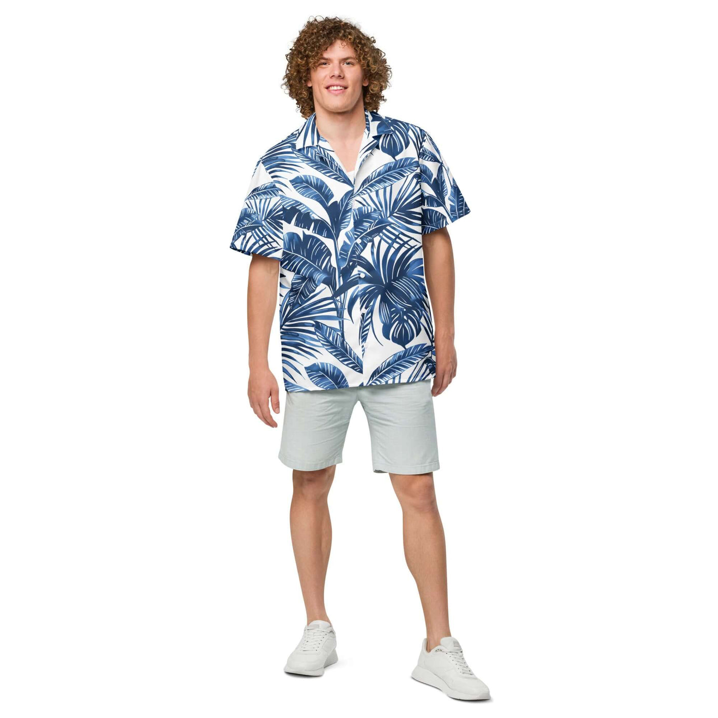 Tropical breeze Unisex button shirt at Design Dose